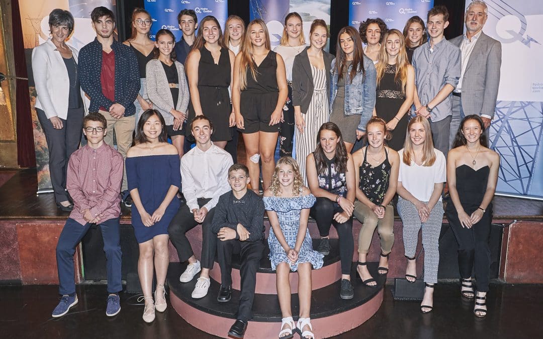 En collaboration avec la Fondation de l’athlète d’excellence, Hydro-Québec encourage l’excellence chez les jeunes