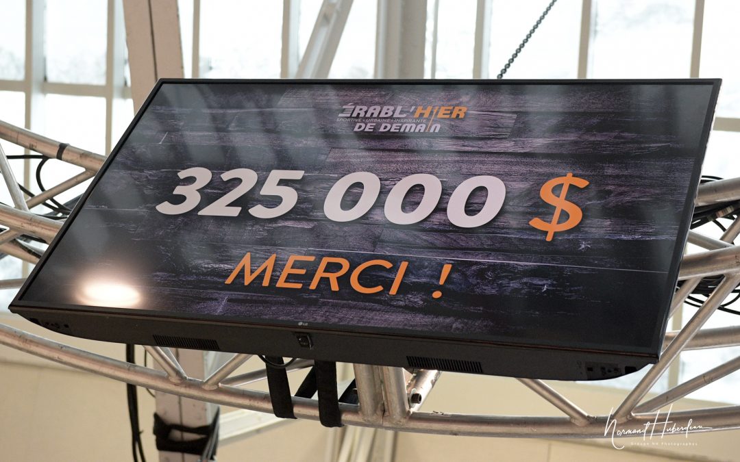325 000 $ au profit de la Fondation Laurent Duvernay-Tardif et de la Fondation de l’athlète d’excellence