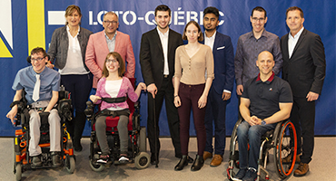La Fondation de l’athlète d’excellence appuie 15 athlètes grâce au programme de bourses Loto-Québec