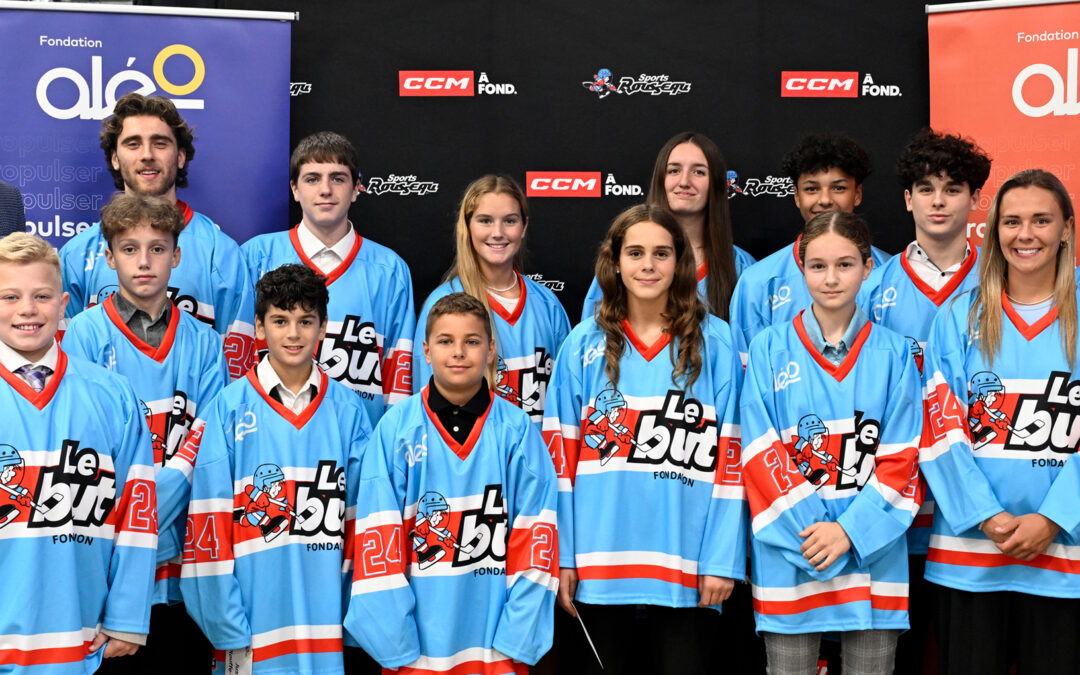 Offrir un soutien pour abolir les obstacles : 30 000 $ remis à des jeunes athlètes en hockey