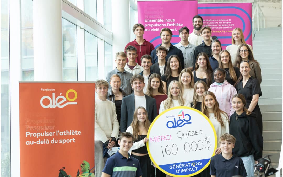 À table pour les athlètes : la générosité des gens de Québec frappe à nouveau!