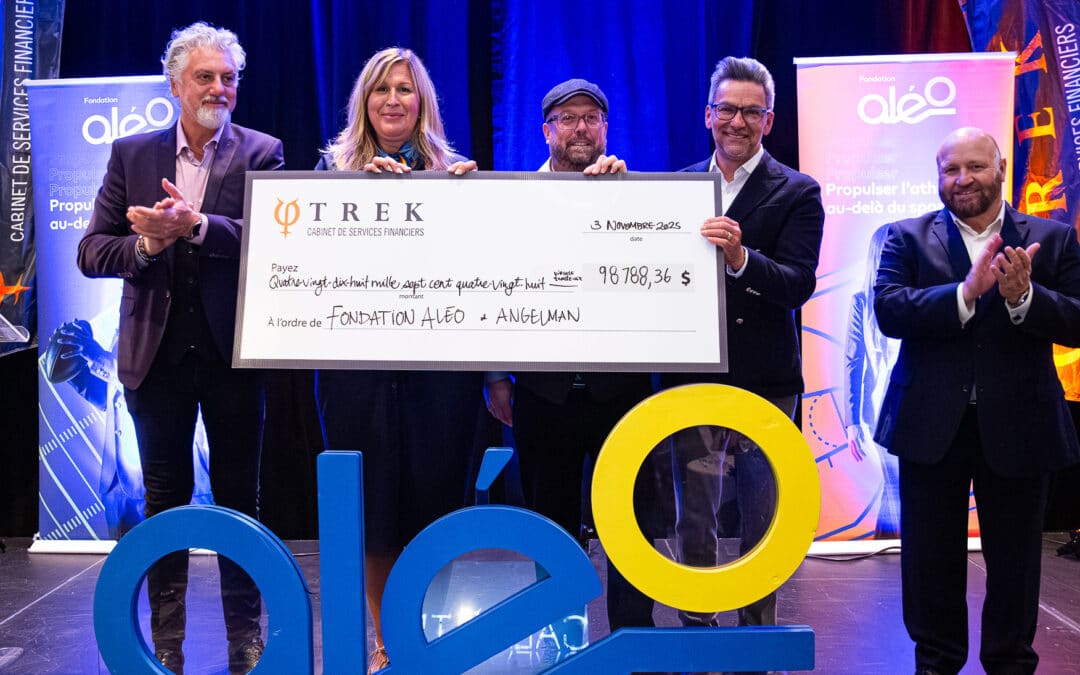 Gala TREK : 100 788 $ pour la Fondations Aléo et la Fondation du Syndrôme d’Angelman