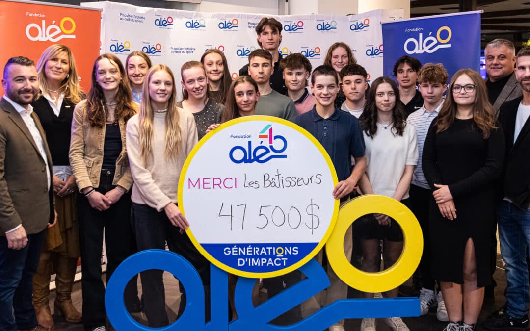 Première remise de bourses régionales Laurentides-Lanaudière : les Bâtisseurs érigent des fondations solides pour 24 étudiant·e·s athlètes de la région