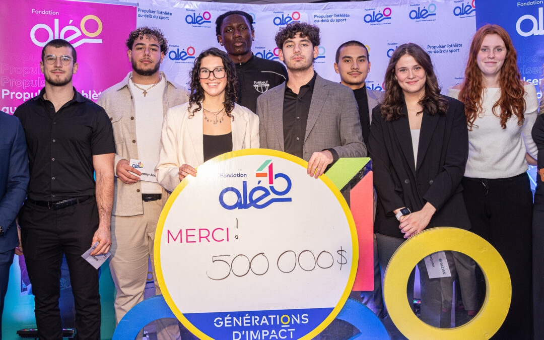 Remise de bourses collégiales et universitaires présentée par RDS : 40 ans de recrues inspirantes