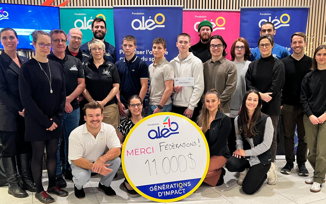 Les fédérations sportives s’allient à la Fondation Aléo dans le cadre du Marathon Beneva de Montréal : courir pour ses athlètes!
