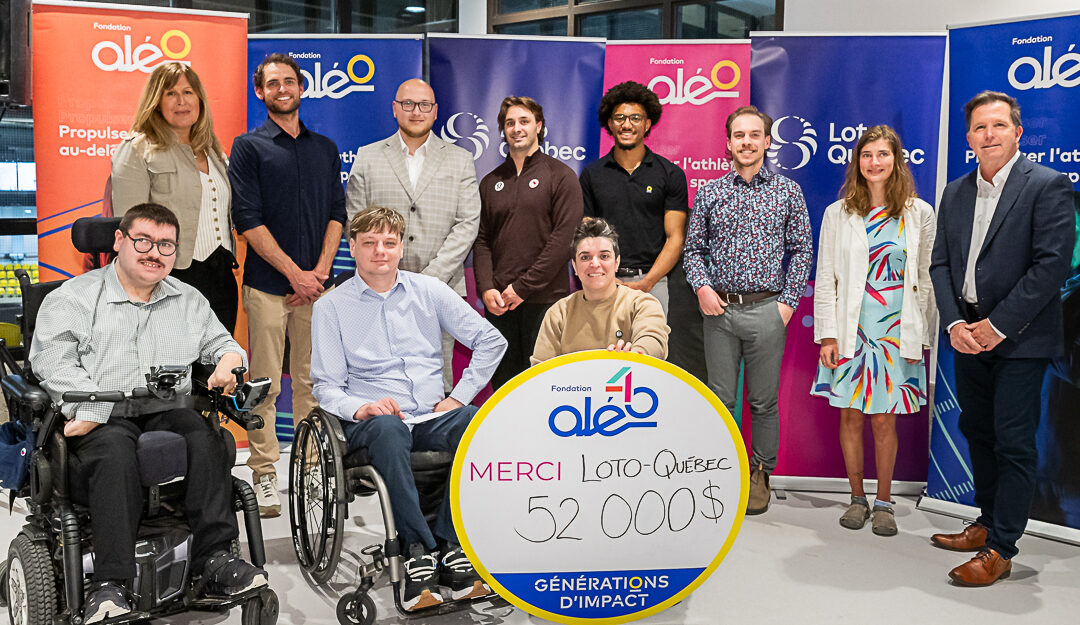 Programme de bourses Loto-Québec x Fondation Aléo : mettre la lumière sur la force de la différence